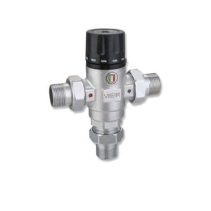 Клапан термостатический смесительный для ГВС 36-50 гр.  1» н.р. VIEIR (1/20)