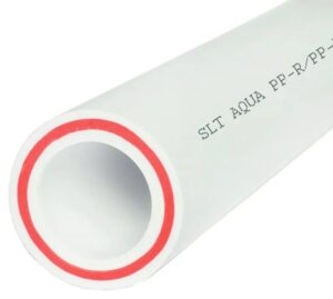 Труба ПП стекловолокно PN20 SLT SDR7.4  Ф20*2.8 белая (4/100)