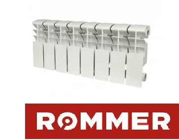 Радиатор биметаллический ROMMER Plus BM 200/96  6 секций